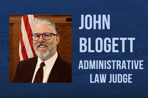 Effective Tuesday, Sept. 3, Lawton native John Blodgett will become the sixth Administrative Law Judge for the Oklahoma Workers’ Compensation Commission.
