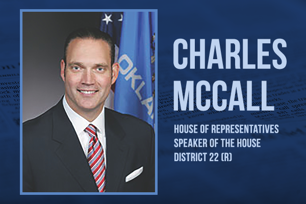  Oklahoma House of Representatives Speaker Charles McCall 