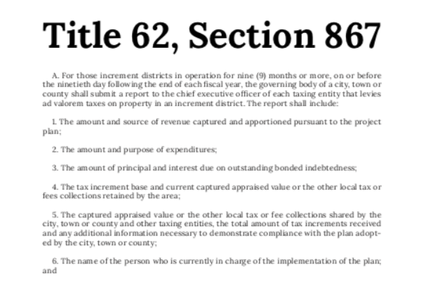 Part 1 - Title 62, Section 867