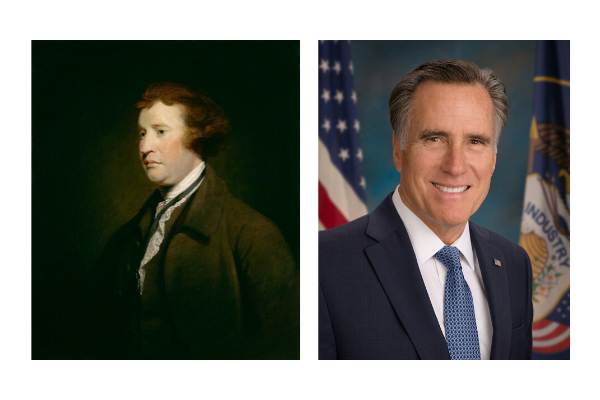 Edmund Burke and Mitt Romney