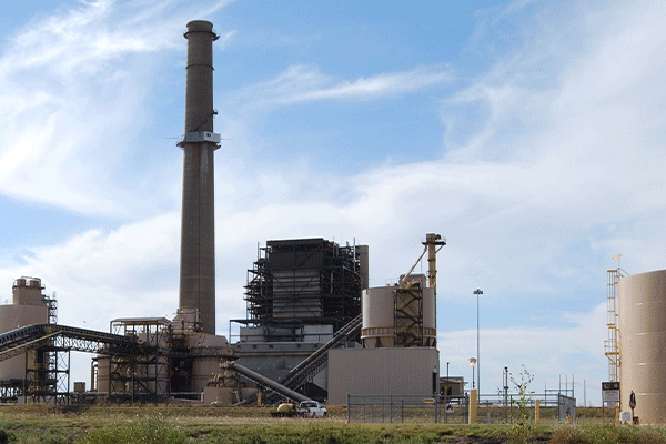 The 650-megawatt Oklaunion coal-fired power plant at Vernon, Texas, will be retired this fall. 