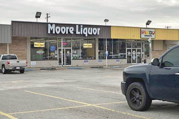 Ledger photo by Curtis Awbrey    The owner of Moore Liquor, 914 SW 4th St. in Moore, believes people working remotely has increased alcohol consumption.