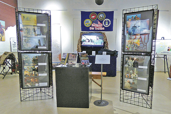 The exhibit “Task Force Dagger” is on display through Nov. 30 at the Gen. Tommy Franks Leadership Institute and Museum in Hobart.