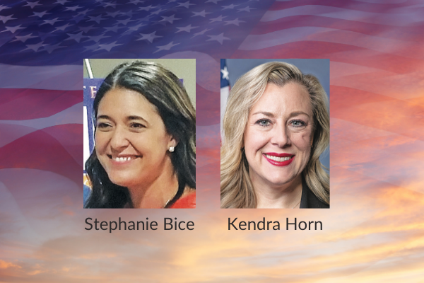 Bice won election over incumbent Kendra Horn.
