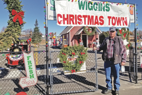 Ledger photo by Andrew W. Griffin Jon Wiggins, owner of Michigan-based Wiggins Tree Co., says he knows a number of people who come up from southwest Oklahoma cities, like Chickasha, to pick out a balsam or Michigan Douglas fir at his space on the Sooner Mall parking lot in Norman.