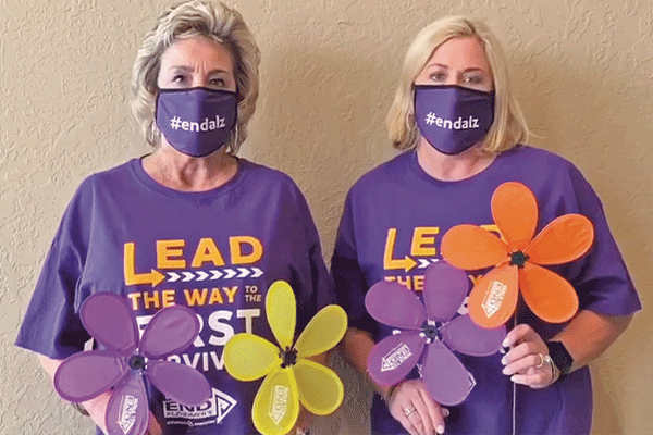 Image provided Natalie Fitch and Bridget Randle of the Lawton Walk to End Alzheimer’s.