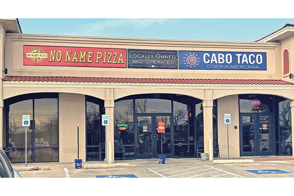 Cabo Taco Cocina Mexicana and No Name Pizza, 7165 Cache Road in Lawton.