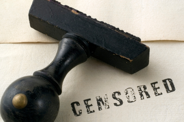 Senate Bill 383 to eliminate selective censorship.