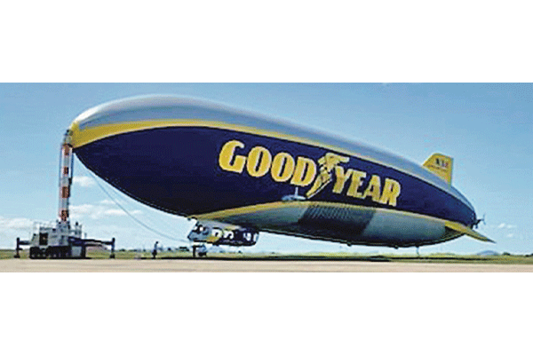 Goodyear airship 