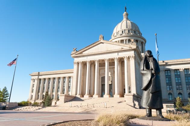The Oklahoma State Capitol in Oklahoma City | Debi DeSilver/Ledger Photo