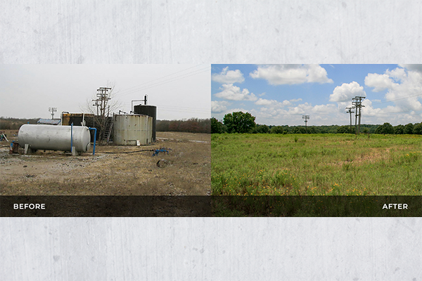 During its existence the Oklahoma Energy Resources Board has spent more than $135 million to restore more than 18,000 unattended well sites. OKLAHOMA ENERGY RESOURCES BOARD / COURTESY PHOTOS