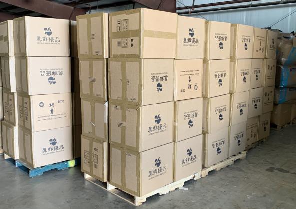 State narcotics control agents recently intercepted and seized several thousand pounds of marijuana that was grown on Oklahoma farms but packaged in boxes identified as containing vegetables and loaded into a semi-trailer truck for shipment to New York. PROVIDED