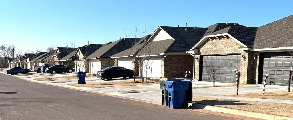 Mike W. Ray | Southwest Ledger  /  Villas at Grand is a duplex community of approximately 30 rentals that opened in Chickasha last year.