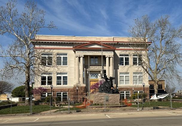 New Jackson County building, courthouse renovations well underway