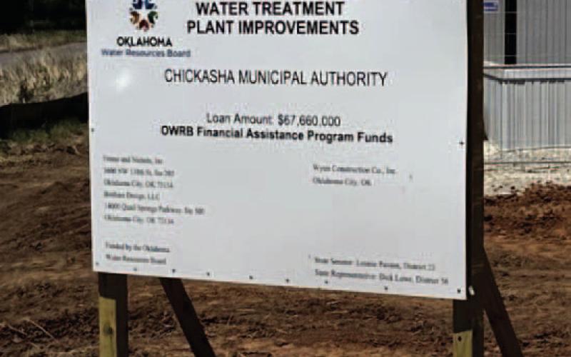 Chichasha breaks ground on water plant; files for another OWRB loan