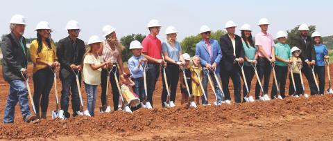 Hillary Communications Ground Breaking 