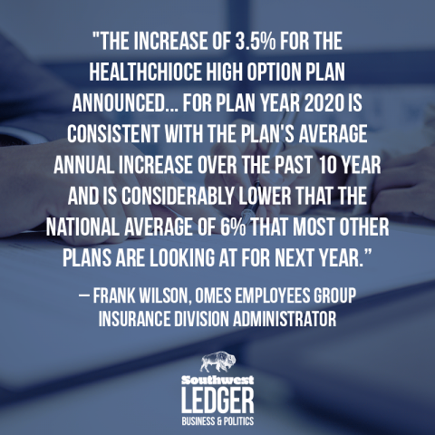 2020 Insurance Premiums Set for Government Employees