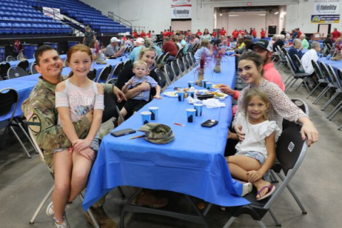 Southwest Ledger staff photo, Lawton-Fort Sill Armed Services YMCS’s Annual ‘Y Fry’