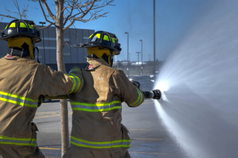 Volunteer firefighters