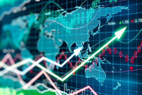 The U.S. economy grew at a moderate 2.1% 