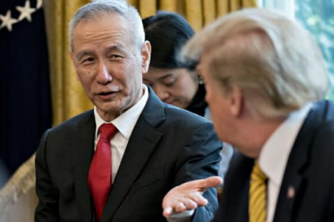 China’s economy czar going to Washington to sign trade deal