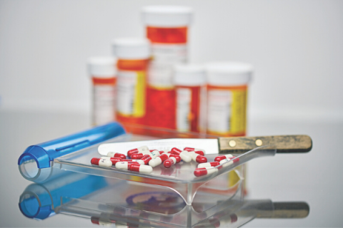 Opioids Ledger photo by Chris Martin