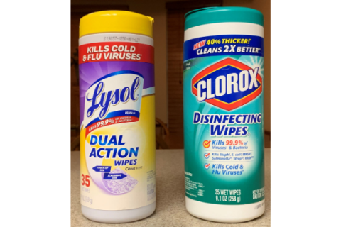 Disposable wipes get clogged in sewer lines and in valves in the sewage lift stations, say Mike Johnson, who assists the City of Elgin with its infrastructure issues. Photo provided by Mike W. Ray 