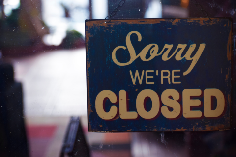 Closed stores are just a little bit of inconvenience....but it's worth it. 