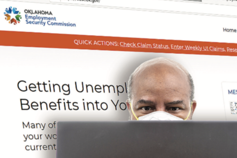 File illustration by Bryan M. Richter, Jobless rates in Oklahoma soar