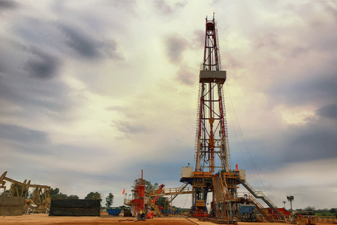Decline in energy sector 