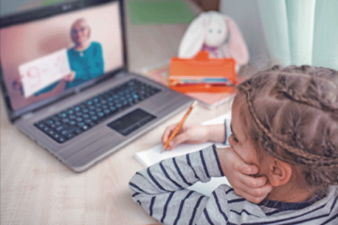 In-person, at-home learning