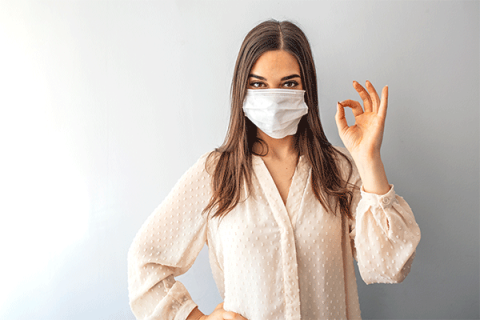 Campaign to encourage masks