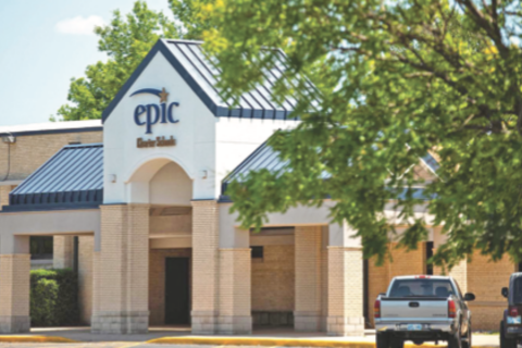 Whitney Bryen/Oklahoma Watch, file Epic Charter Schools' testing facility in Midwest City.