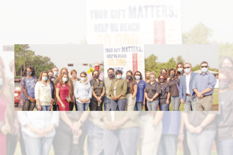 Community leaders gather for the September campaign kickoff for United Way of Southwest Oklahoma.