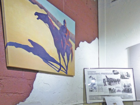 The Gen. Tommy Franks Leadership Institute and Museum’s special exhibit, “Task Force Dagger,” is on display.