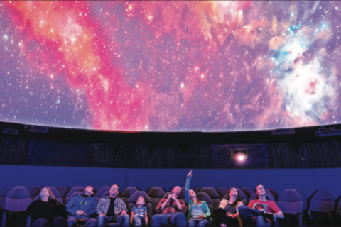 Photo provided             Visitors at the Kirkpatrick Planetarium at Science Museum Oklahoma in Oklahoma City.