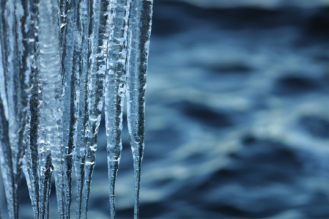 Water main breaks due to winter weather.
