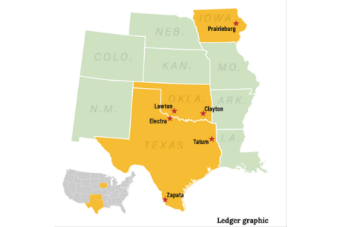 Hilliary Communication Locations