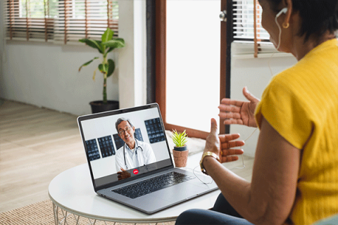 Measure for equal pay for telehealth reaches Stitt's desk
