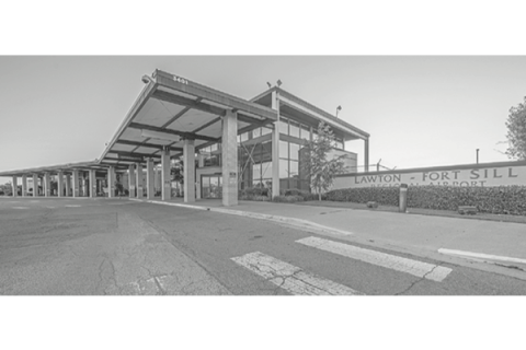 Ledger File Photo: The terminal at Lawton- Fort Sill Airport 