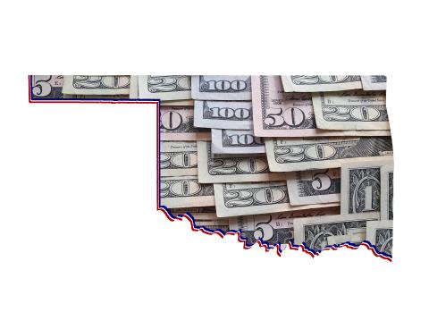 outline of State of Oklahoma 