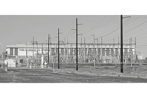 LEDGER PHOTO BY KYLETTE RAY Comanche Station southeast of Lawton is Public Service Co. of Oklahoma's natural gas fired 248-megawatt electric generation plant.   