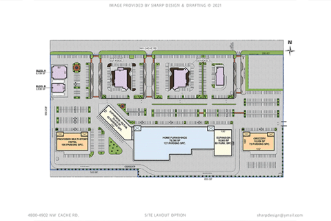Public improvements for Mathis Center