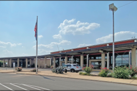 LEDGER PHOTO BY CURTIS AWBREY The terminal at Lawton Ft. Still Regional Airport.