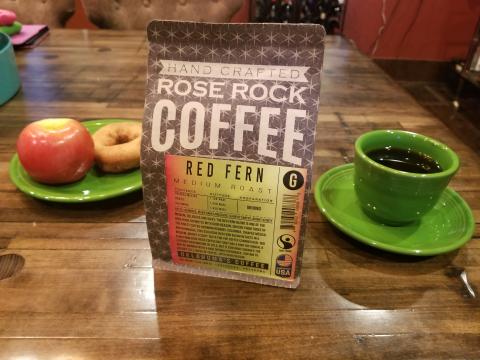 A package of Rose rock Coffee's medium roast blend. Andrew W. Griffin/Ledger Photo