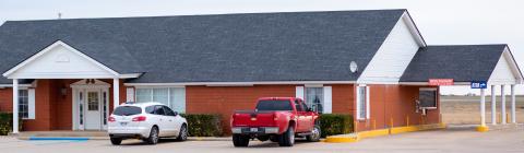 Lone Wolf City Hall building | Ledger photo by Brayden Thomas