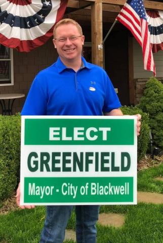 Blackwell Mayor T.J. Greenfield