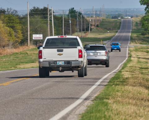 SH-17 will be widened and resurfaced from the east side of Elgin east 6.5 miles to the junction of SH-65 at Sterling, to add shoulders to the highway. The state Transportation Department said the project is scheduled for Fiscal Year 2029.   CHRIS MARTIN/FOR THE LEDGER