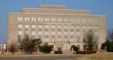 OKLAHOMA CITY – A $70 million revenue bond issue to “renovate, repair and remodel” the interior and exterior of the 84-year-old Jim Thorpe Building in the State Capitol Complex has been endorsed by the Legislature. House Bill 3571 cleared its final legislative hurdle on May 18 and was sent to the Governor’s Office for his signature. The primary tenant in the Jim Thorpe Building is the state Corporation Commission, which regulates the oil and gas, public utility (electric and natural gas), transportation and