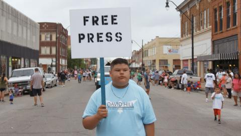 A film about the Muscogee (Creek) Nation censoring its free press premieres this month at the prestigious Sundance Film Festival. PROVIDED